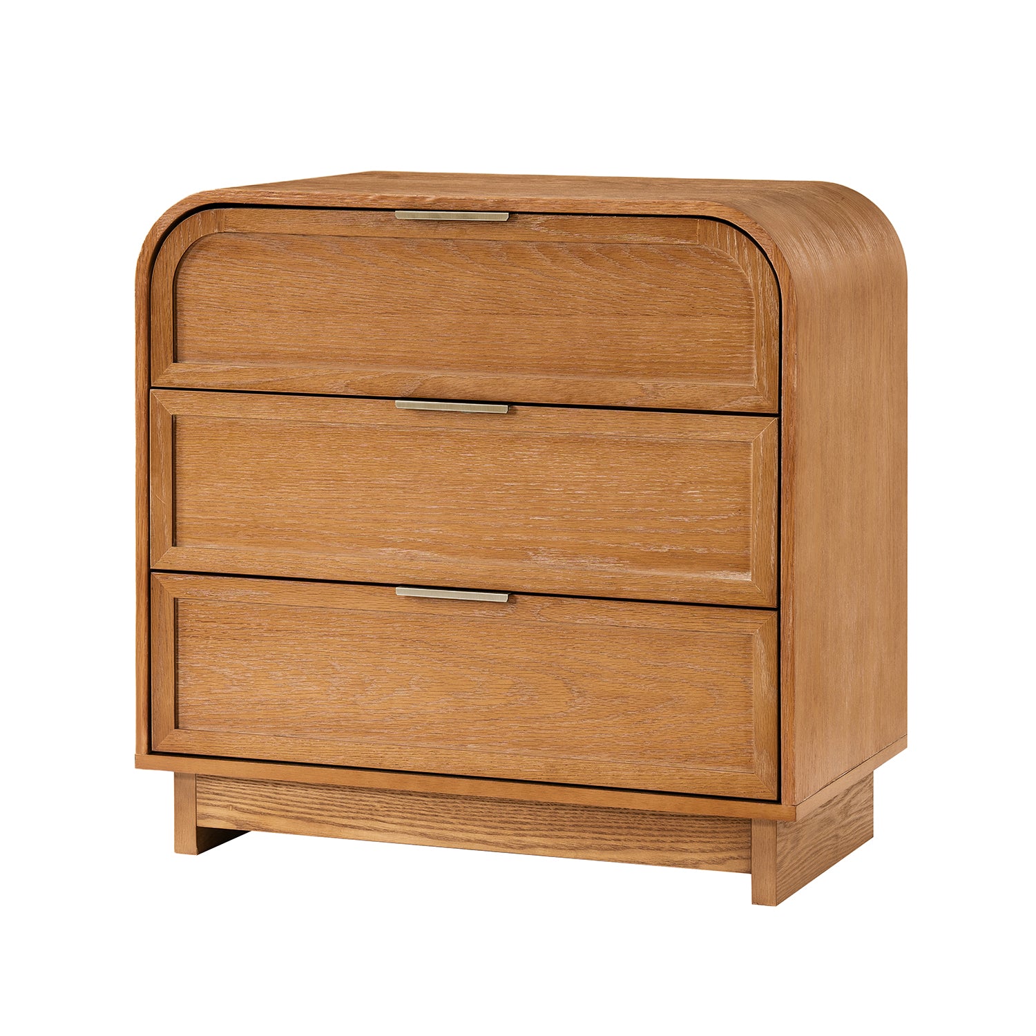 Yanick 3-Drawer Nightstand