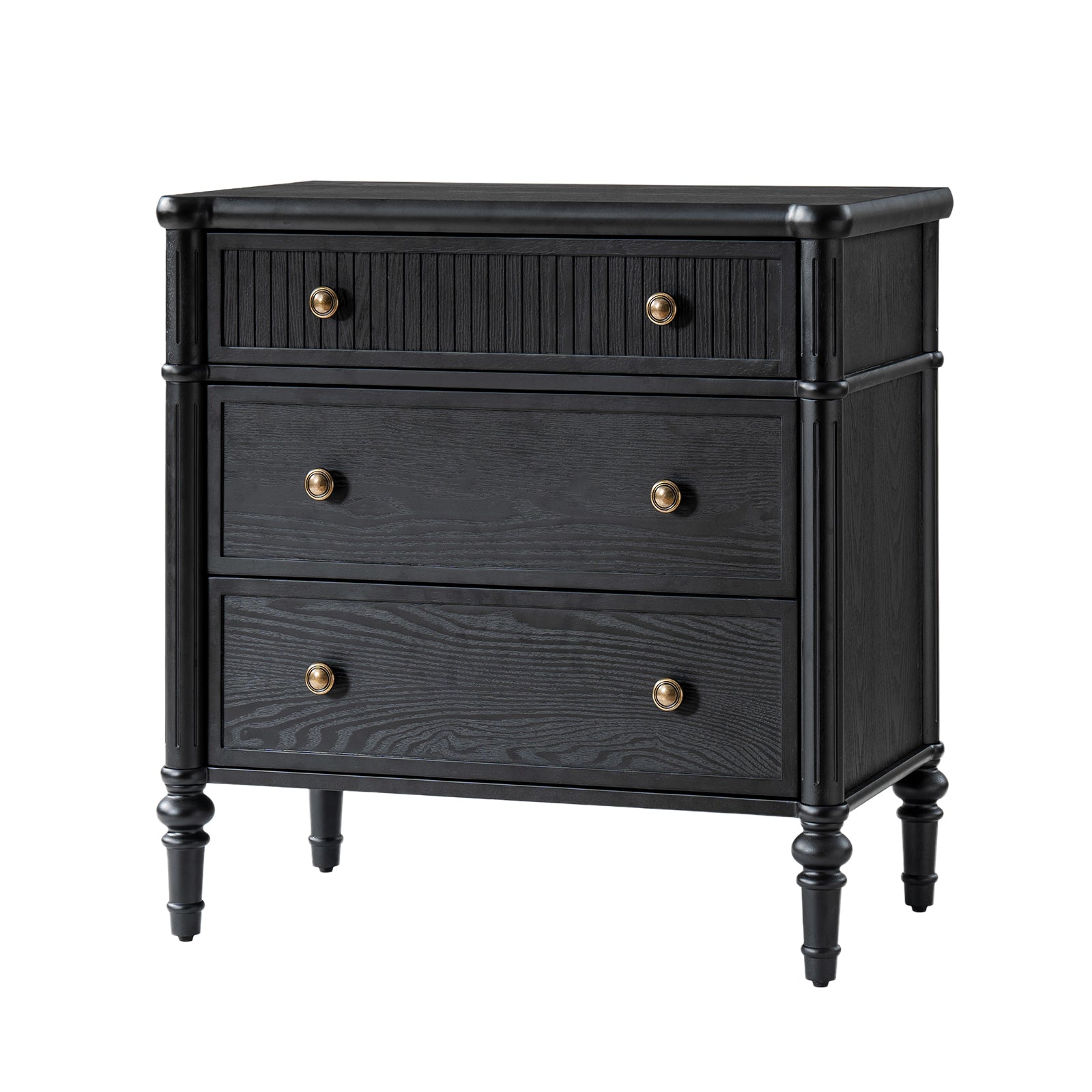 Derk 3-Drawer Nightstand