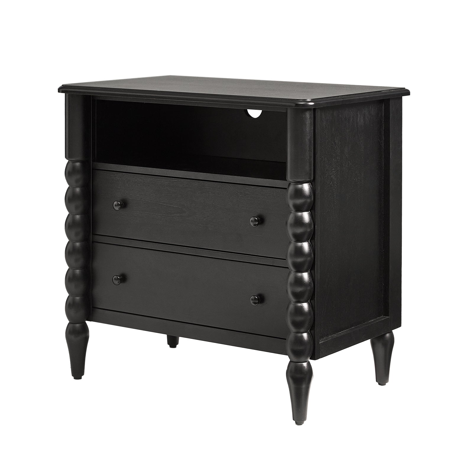 Alex  28"W 3-Drawer Nightstand