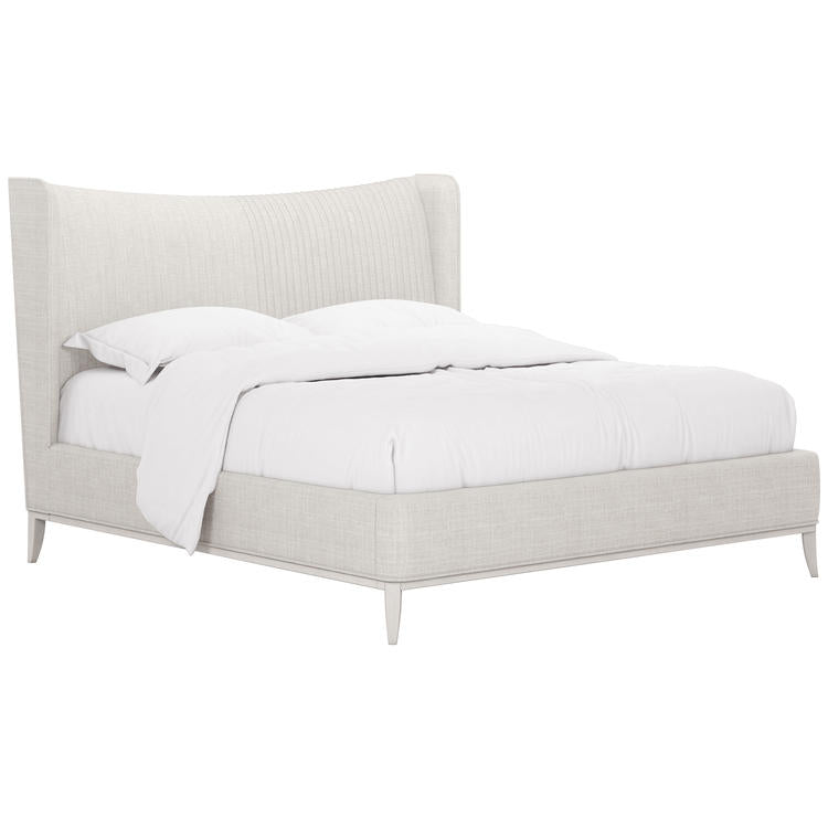 Mezzanine Queen Shelter Upholstered Bed