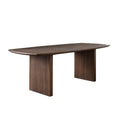 Sienna 87" Rectangular Dining Table In Oak Finish