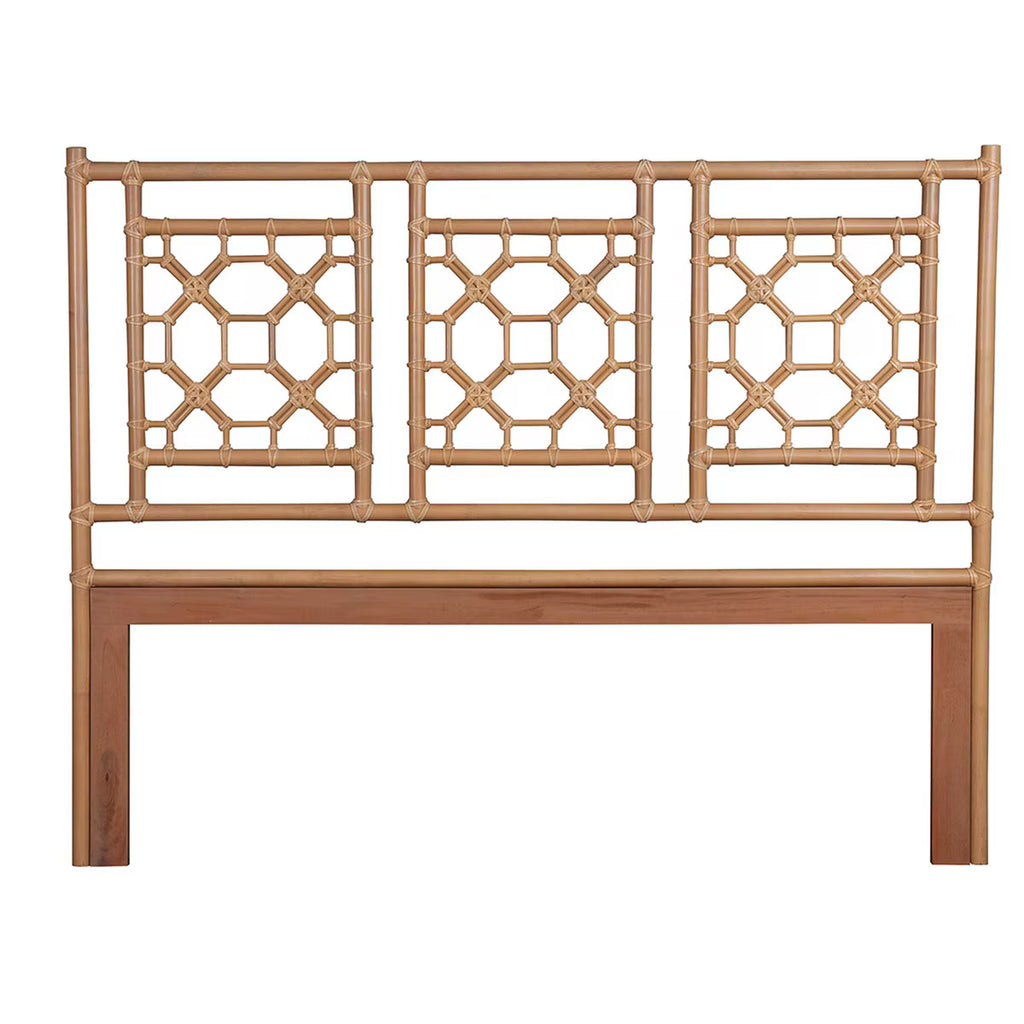 Lattice King Headboard, Natural