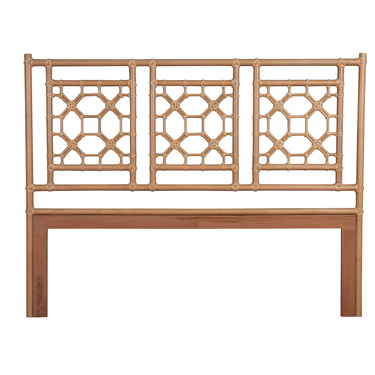 Lattice King Headboard, Natural