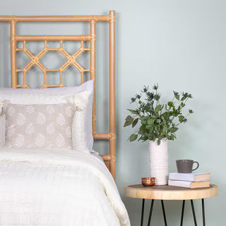 Lattice King Headboard, Natural